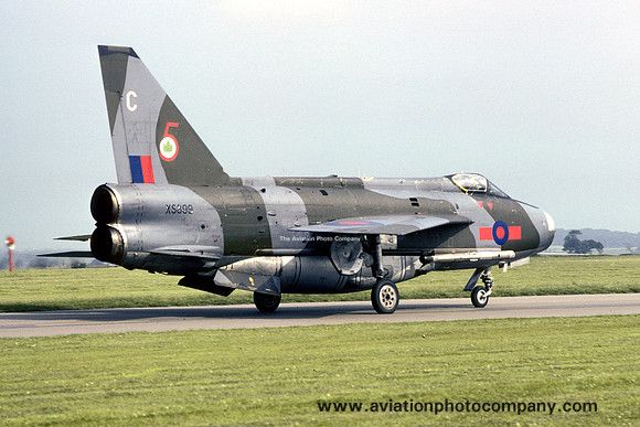 RAF 5 Squadron English Electric Lightning F.6 XS899/C (1978)