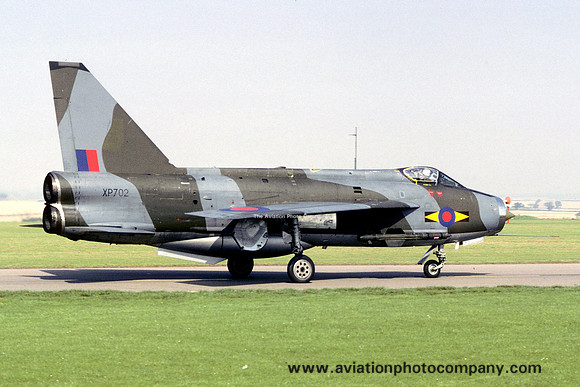 RAF 11 Squadron English Electric Lightning F.3 XP702 (1979)