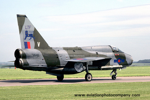 RAF LTF English Electric Lightning T.5 XS416/V (1978)