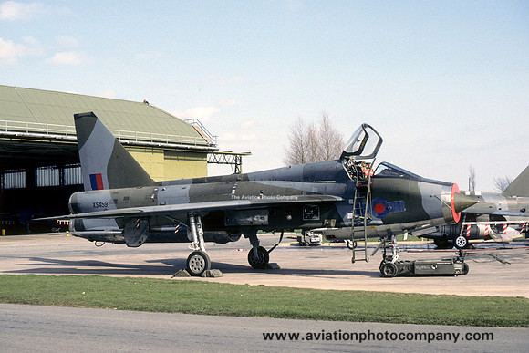 RAF English Electric Lightning T.5 XS459 (1984)