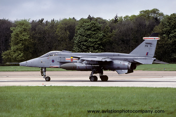 RAF 41 Squadron Sepecat Jaguar GR.3 XZ360/FN at RAF Coltishall (2001)