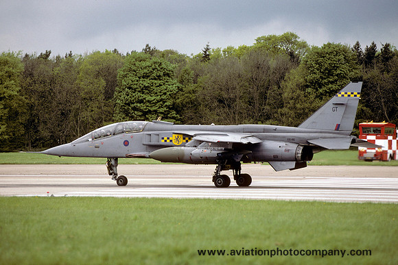 RAF 54 Squadron Sepecat Jaguar T.4 XX146/GT at RAF Coltishall (2001)
