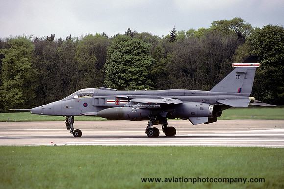 RAF 41 Squadron Sepecat Jaguar GR.3 XZ361/FT at RAF Coltishall (2001)