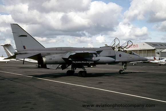 RAF Sepecat Jaguar T.2 XX841 at Newcastle (2000)