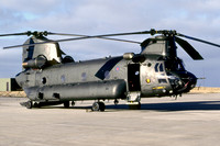 RAF 78 Squadron Boeing Chinook HC.2 ZA718/BN at RAF Mount Pleasant (2001)