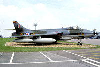 RAF Hawker Hunter F.6 XE606 at RAF Cottesmore (2001)