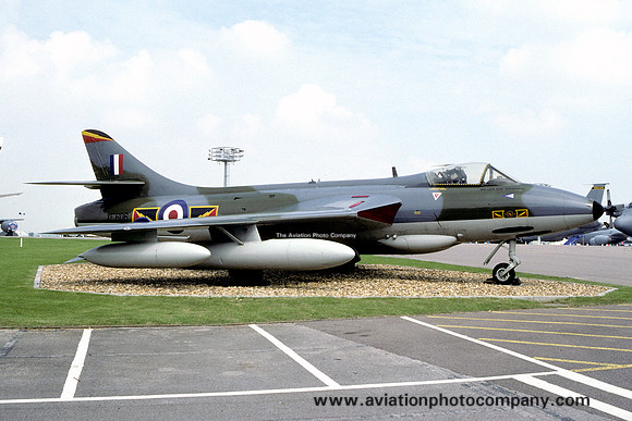 RAF Hawker Hunter F.6 XE606 at RAF Cottesmore (2001)