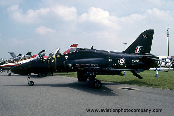 RAF 4 FTS Hawker Siddeley Hawk T.1A XX198 at RIAT Cottesmore (2001)