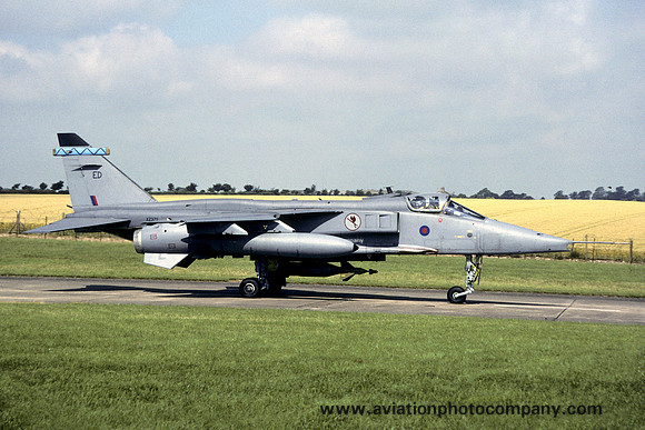 RAF 6 Squadron Sepecat Jaguar GR.3 XZ372/ED at RIAT Cottesmore (2001)