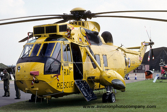 RAF 203 Squadron Westland Sea King HAR.3 XZ588 at RIAT Cottesmore (2001)