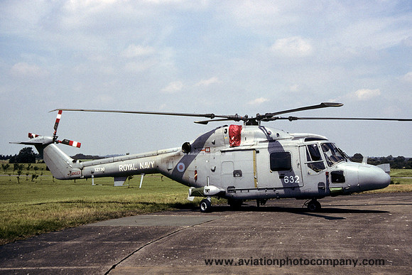 Royal Navy 702 Squadron Westland Lynx HAS.3S XZ730/632 (2001)