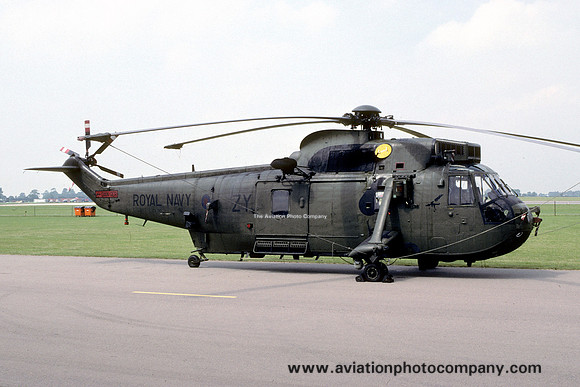 Royal Navy 848 Squadron Westland Sea King HC.4 ZA310/ZY at RIAT Cottesmore (2001)