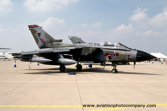 RAF 617 Squadron Panavia Tornado GR.1 ZA399/AJ-C at RIAT Cottesmore (2001)