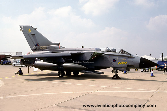 RAF 31 Squadron Panavia Tornado GR.4 ZA410/DX at RIAT Cottesmore (2001)