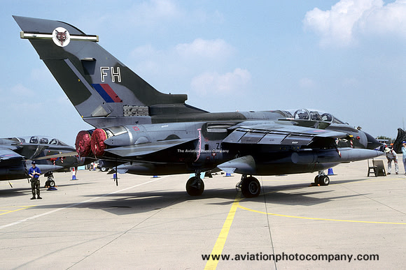 RAF 12 Squadron Panavia Tornado GR.1 ZA475/FH at RIAT Cottesmore (2001)