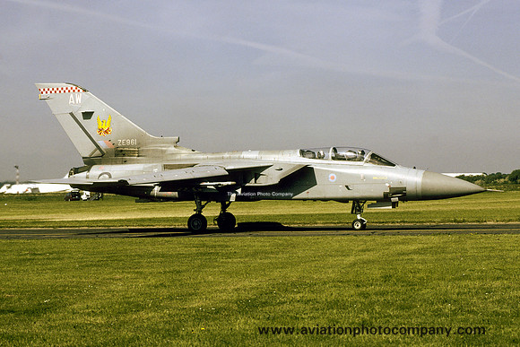 RAF 56 Squadron Panavia Tornado F.3 ZE961/AW at RIAT Cottesmore (2001)