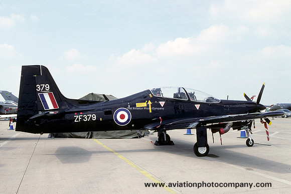 RAF 1 FTS Short Tucano T.1 ZF379at RIAT Cottesmore (2001)