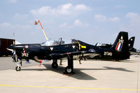 RAF 1 FTS Short Tucano T.1 ZF342 at RIAT Cottesmore (2001)