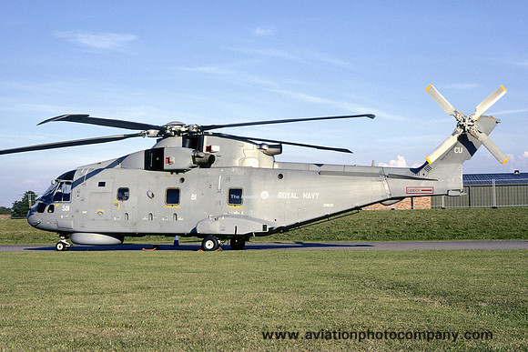 Royal Navy 824 Squadron Westland Merlin HM.1 ZH835/CU581 (2001)