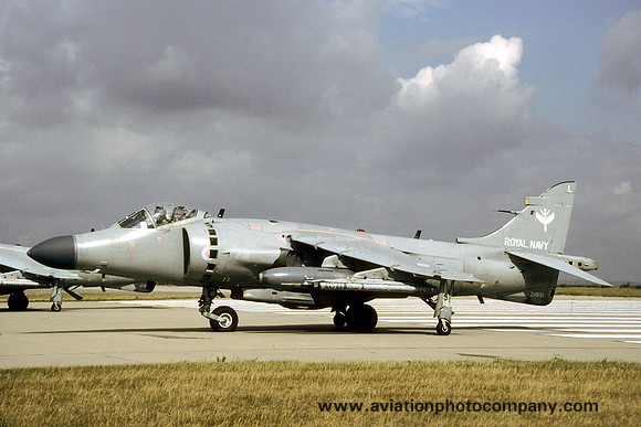 Royal Navy 801 Squadron BAE Sea Harrier F/A.2 ZH801/L (2001)