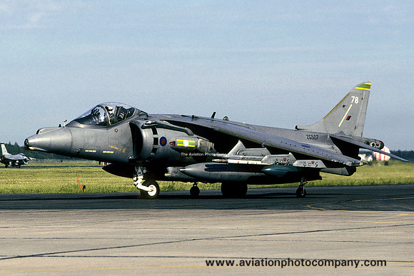 RAF 3 Squadron BAE Harrier GR.7 ZG507/78 (2001)