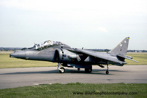 RAF 20 Squadron BAE Harrier T.10 ZH665/113 (2001)