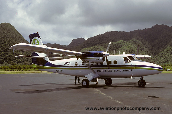 South Pacific Island Airways DHC-6-300 Twin Otter N28SP (1979)