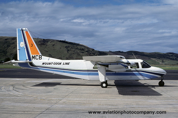 Mount Cook Airline Britten-Norman BN-2A-9 Islander ZK-MCB (1980)