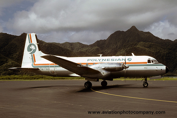 Polynesian Airlines Hawker Siddeley HS.748 Srs.2A/2665W-PAO (1979)