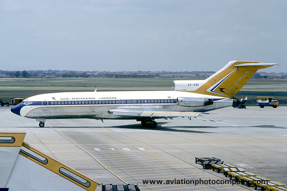 South African Airways Boeing 727-44 ZS-SBE (1978)