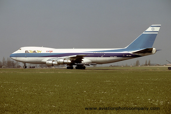 El Al Cargo Boeing 747-258F(SCD) 4X-AXG (1980)