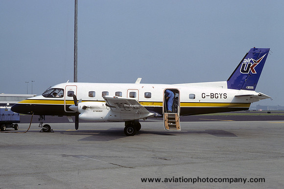 Air UK Embraer Bandeirante G-BGYS (1980)