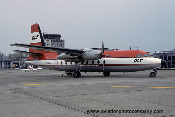 DLT Fokker F-27-100 Friendship D-BAKI (1980)