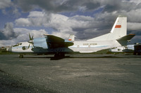 Antonov An-26 CCCP-47338 on delivery to the Cuban Air Force at Reykjavik (1979)