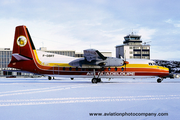 Air Guadelope Fairchild F-27J F-GBRT (1980)