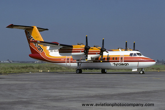 Tyrolean Airways DHC-7-102 OE-HLS (1980)