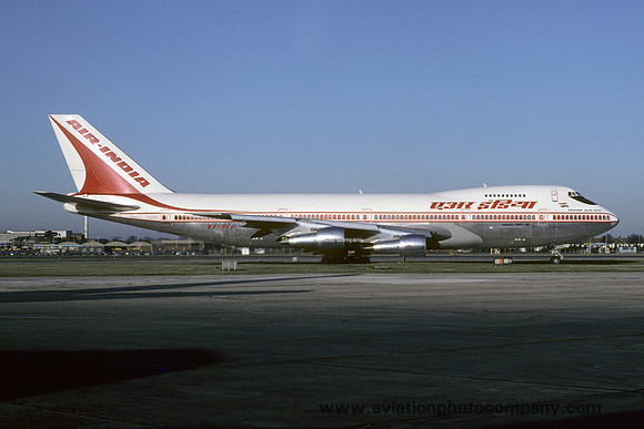Air India Boeing 747-237B VT-EFU (1980)