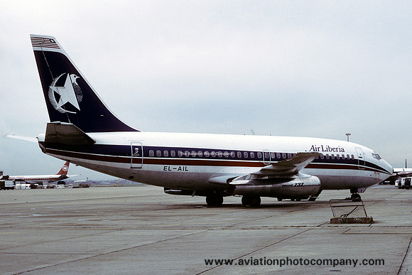 Air Liberia Boeing 737-2Q5C(A) EL-AIL (1980)