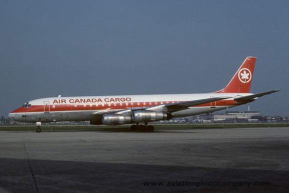 Air Canada Cargo Douglas DC-8-54F C-FTJQ (1980)