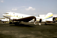 American Air Ways Charters Douglas DC-3A N6102 (1980)