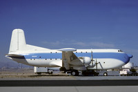 Douglas C-124C N3153F (ex 53-0044) displayed in Las Vegas (1980)