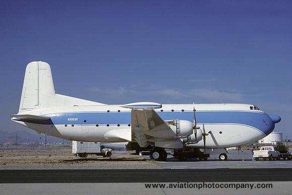 Douglas C-124C N3153F (ex 53-0044) displayed in Las Vegas (1980)
