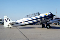 North American SNJ-5 Texan N21JD at Reno (1979)