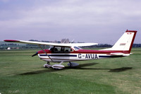 Reims/Cessna F172H Skyhawk G-AVUA at Shoreham (1988)
