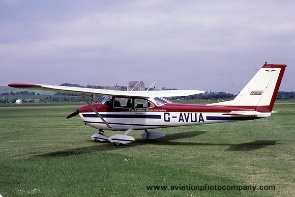Reims/Cessna F172H Skyhawk G-AVUA at Shoreham (1988)