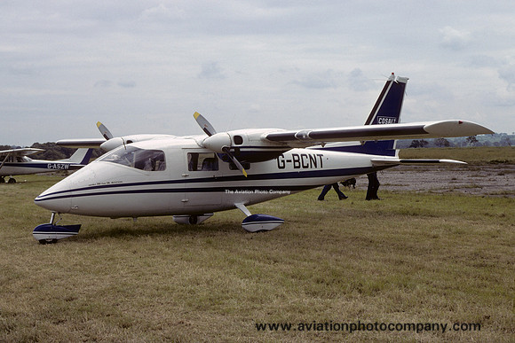 Cosalt Partenavia P.68B Victor G-BCNT (1980)