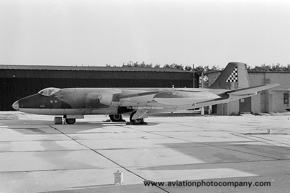 RAF 100 Squadron English Electric Canberra B.2 WH666/F at RAF Lossiemouth
