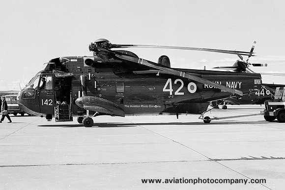 Royal Navy 826 Squadron Westland Sea King HAS.1 XV664/TG142 at RAF Lossiemouth (1976)