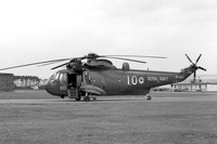 Royal Navy 819 Squadron Westland Sea King HAS.1 XV707/PW310 at RAF Lossiemouth (1976)