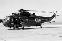 Royal Navy 819 Squadron Westland Sea King HAS.1 XV676/PW306 at RAF Lossiemouth (1976)